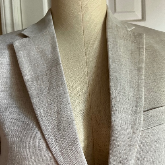 H&M Light Beige Men's Blazer Size 36R - Picture 5 of 5